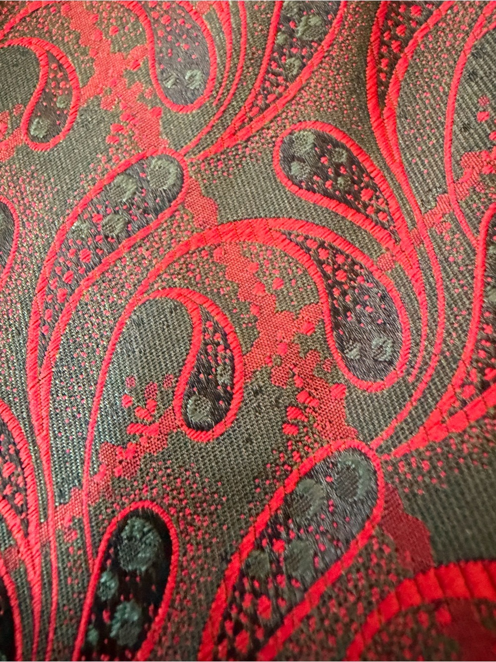 Designer Vintage Paisley Silk Tie trio - Classic Paisley View 2
